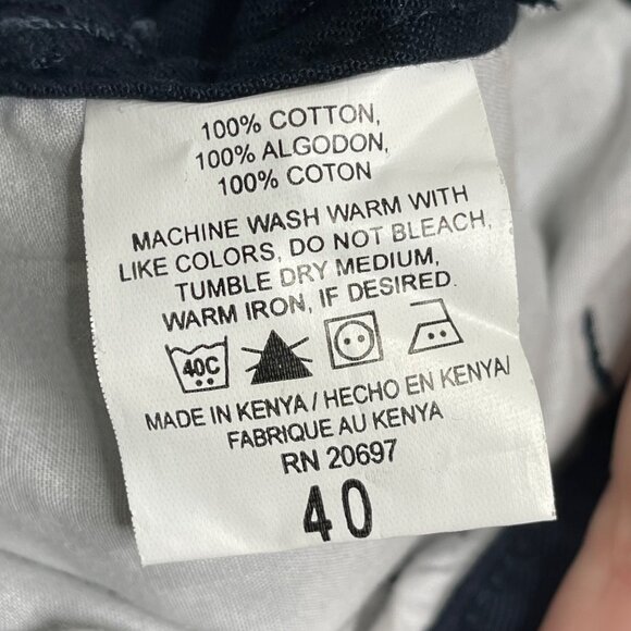 New Dickies Washed Twill Loose Fit Cargo Short Mens 40 Black Cotton Workwear - Picture 4 of 9